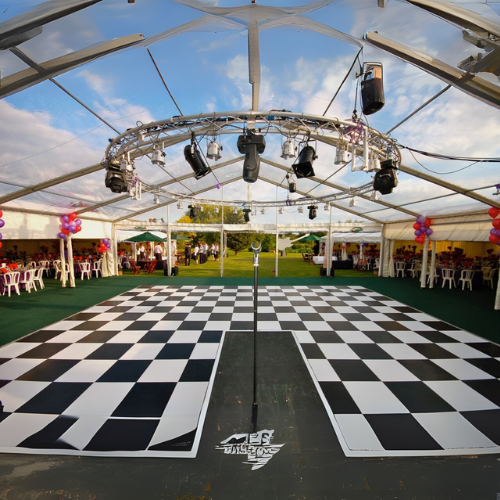 clearspan party marquee