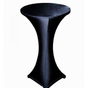 BLACK POSEUR TABLE STRETCH COVER