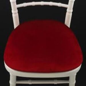 CHAIR PAD - Burgundy