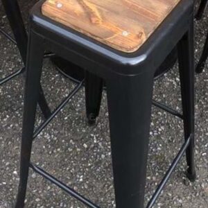 RUSTIC HIGH STOOL